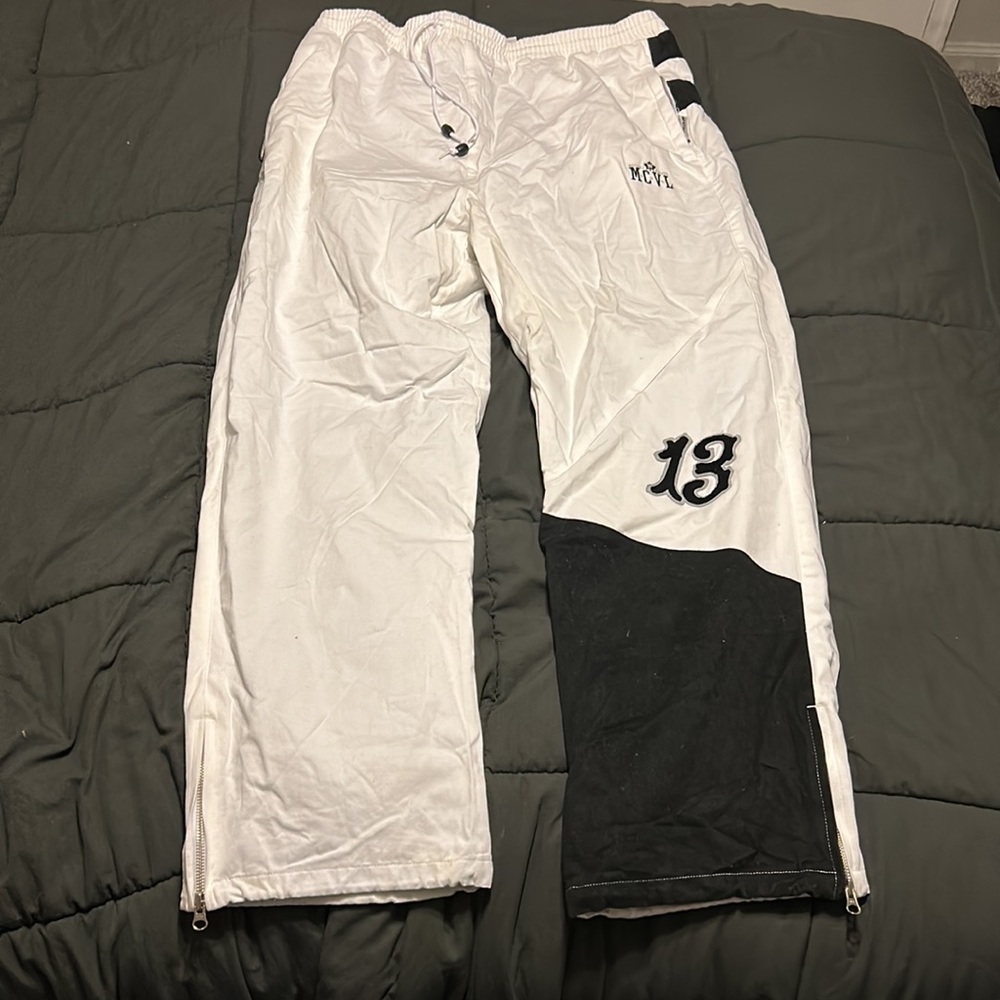 Y2K Streetwear Mesh Pants 2000’s - Picture 2 of 12